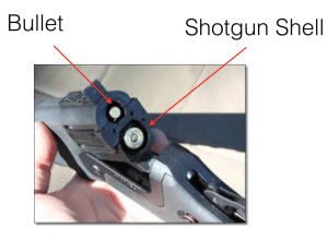 Part rifle, part shotgun