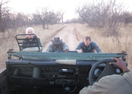 When your car breaks down in the African bush