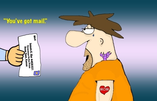 What is mail call in prison?